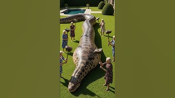 Grandmas vs GIANT Snake!👵🐍🤯