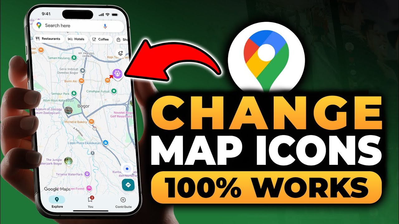 How To Change Map Icons On Google Maps (100% WORKS) | FAST & EASY | NO ...