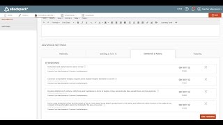 Tagging Assignments/Quizzes with Standards screenshot 4