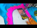 latest model blouse designs back neck cutting and stitching ||