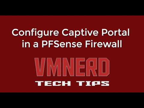 How to configure Captive Portal on PFSense Firewall