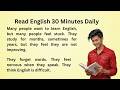 Read English 30 Minutes Daily || Learn English ||  Improve Your English || Listen And Speaking