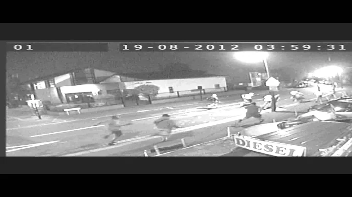 CCTV footage: Thomas Overton murder