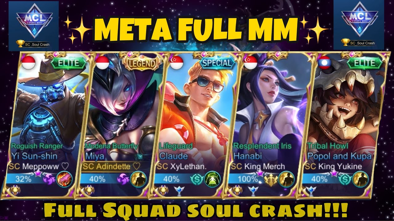 META FULL 5 MM AUTO BANTAI WITH SQUAD!!!