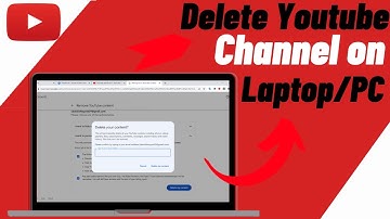 How To Delete Youtube Channel PERMANENTLY On PC/Laptop/Computer