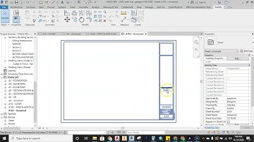 Revit - Placing a Drawing on a D Size Sheet Title Block