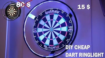 DIY Dartboard Ringlight for 15$ 2019