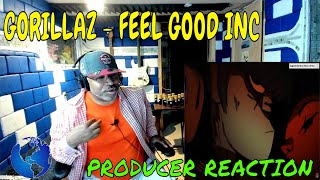 Gorillaz   Feel Good Inc  Official Video - Producer Reaction