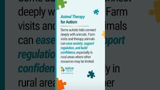 🐐 Learn more about autism &amp; animal therapy. #autismsupport #animaltherapy #autismresources