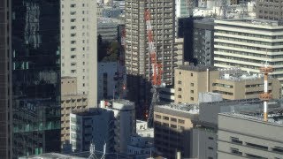 東京慈恵会医科大学附属病院・新外来棟の建設状況（2018年12月29日）