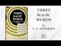 Three magic words 1954 by us andersen