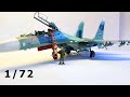 Su27 flanker d 172 montage et peinture facile  fabricant zvesda  vol avec vladimir poutine