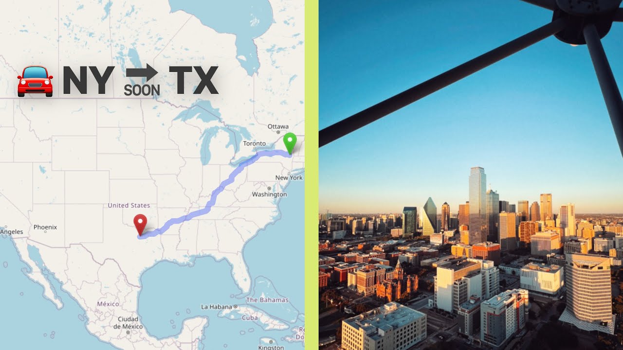 Solo Cross-Country Road Trip: Moving from New York to Texas (4 days