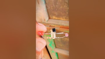 How to make Dark sensor using bc547..|LDR sensorvery easy to make at home #shots #viral #video