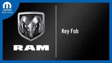 Key Fob | How To | 2024 Ram ProMaster