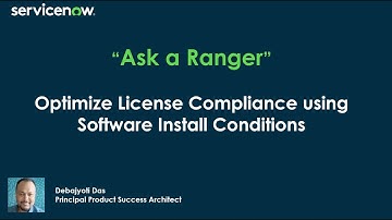 Optimize License Compliance using Software Install Conditions