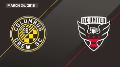 HIGHLIGHTS: Columbus Crew SC vs D.C. United | March 24, 2018 thumbnail