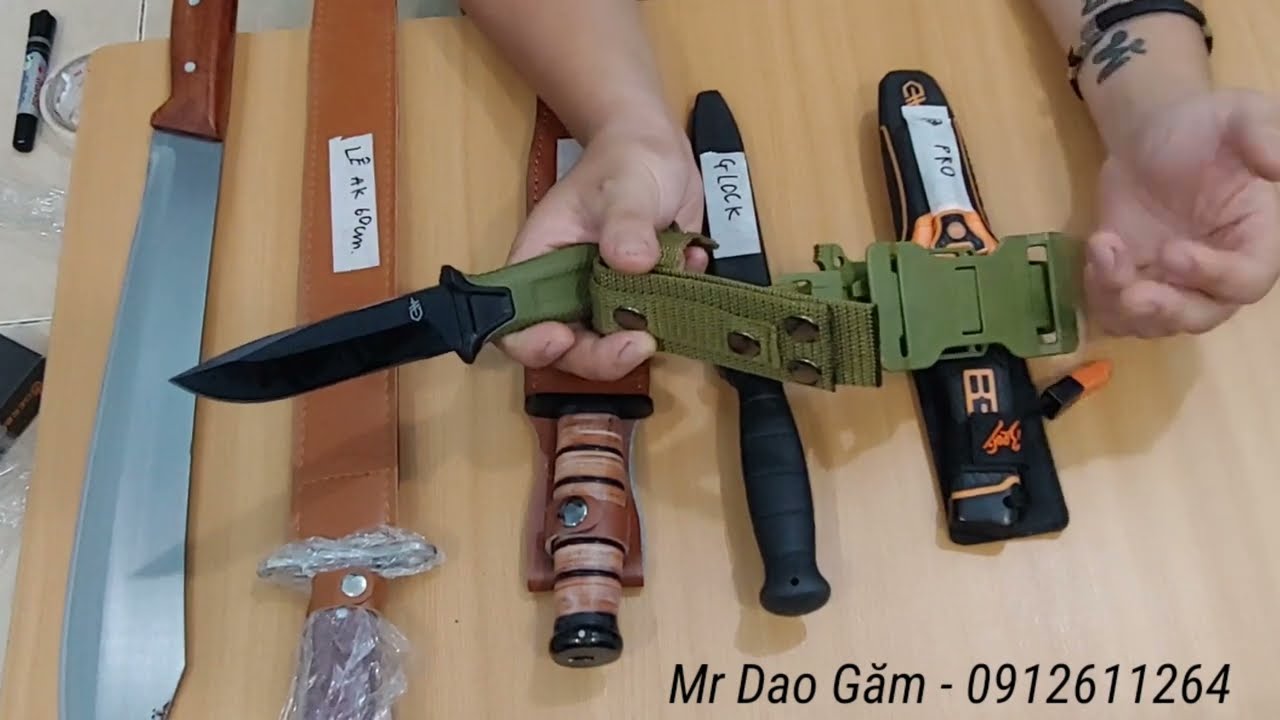 Các Loại Dao Đi Phượt, Dao Găm Hàng Tháng 7 tại Shop (... - youtube