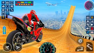 Mega Ramp Bike Racing Simulator 3D Game | Extreme Motocross Dirt Bike Stunt Racer - Android GamePlay screenshot 4