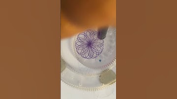 Spirograph | Designer Ruler to Draw Patterns | Useful Tool found in Amazon #satisfying #drawing