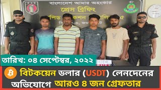 অবৈধ ক্রিপ্টোকারেন্সি লেনদেনে জড়িত চারজন আটক | Bitcoin arrest in Bangladesh | Bitcoin Bangladesh