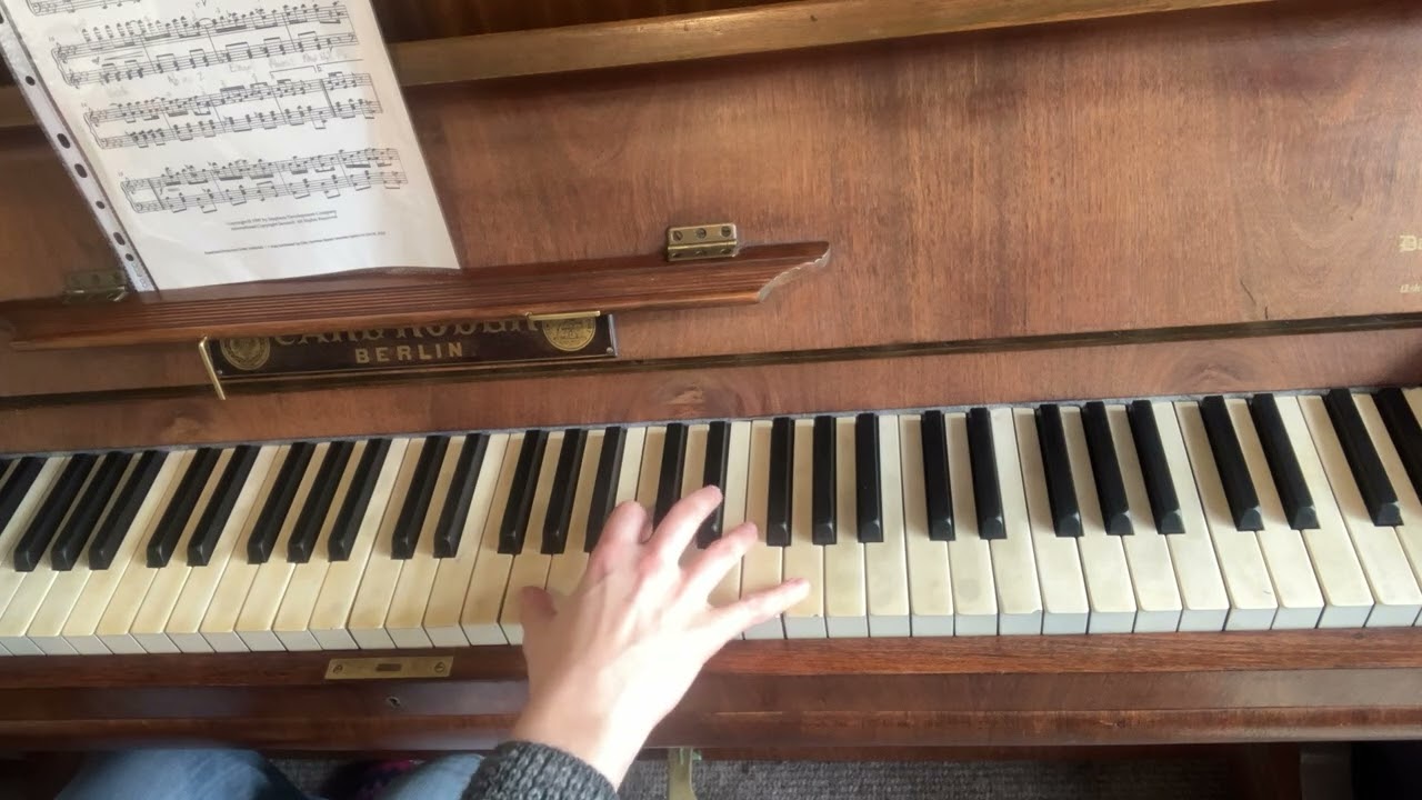 Maple leaf rag part 1 in c