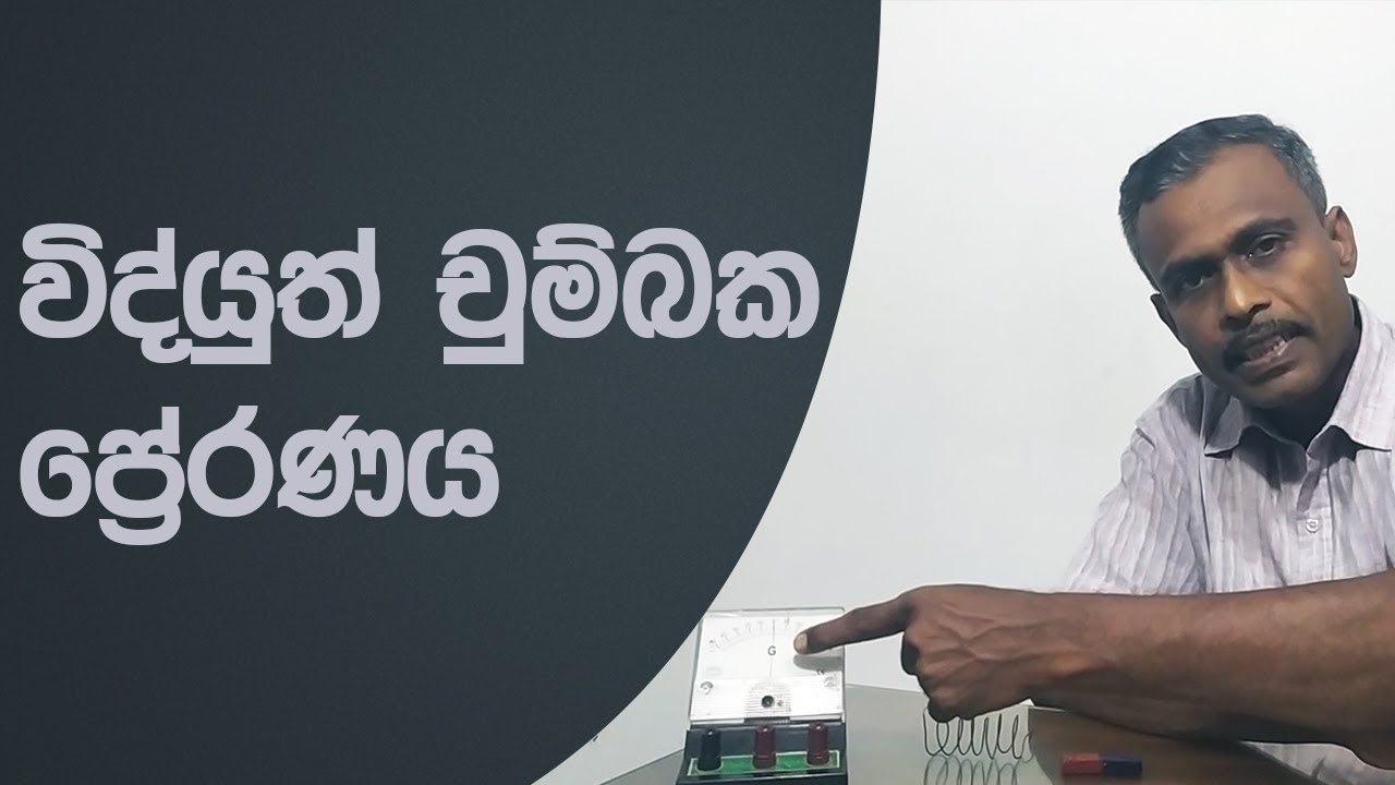O/L Science Sinhala | Grade 11 | විද්යුත් චුම්බක ප්‍රේරණය | Electromagnetic Induction
