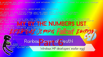 My By The Numbers List (Eternal Olympic Fallout Edition) Part 6