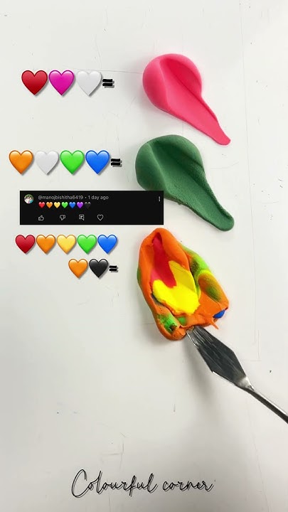 Colour Mixing 💚part-21#shorts #colourmixing #satisfyingcolormixing # ...