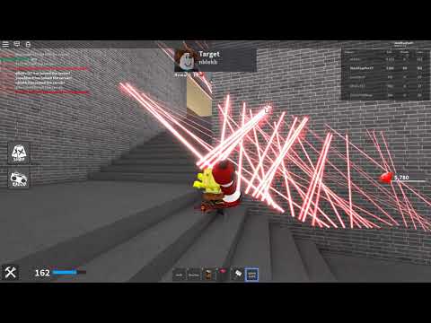 USING AUTO CLICKER WITH SPAM KNIFE IN ROBLOX KAT 