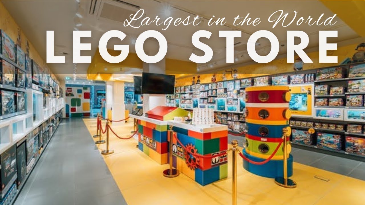 Inside the LARGEST LEGO Store in the WORLD