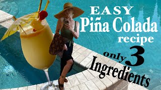 Easy Pina Colada Recipe - Only 3 Ingredients
