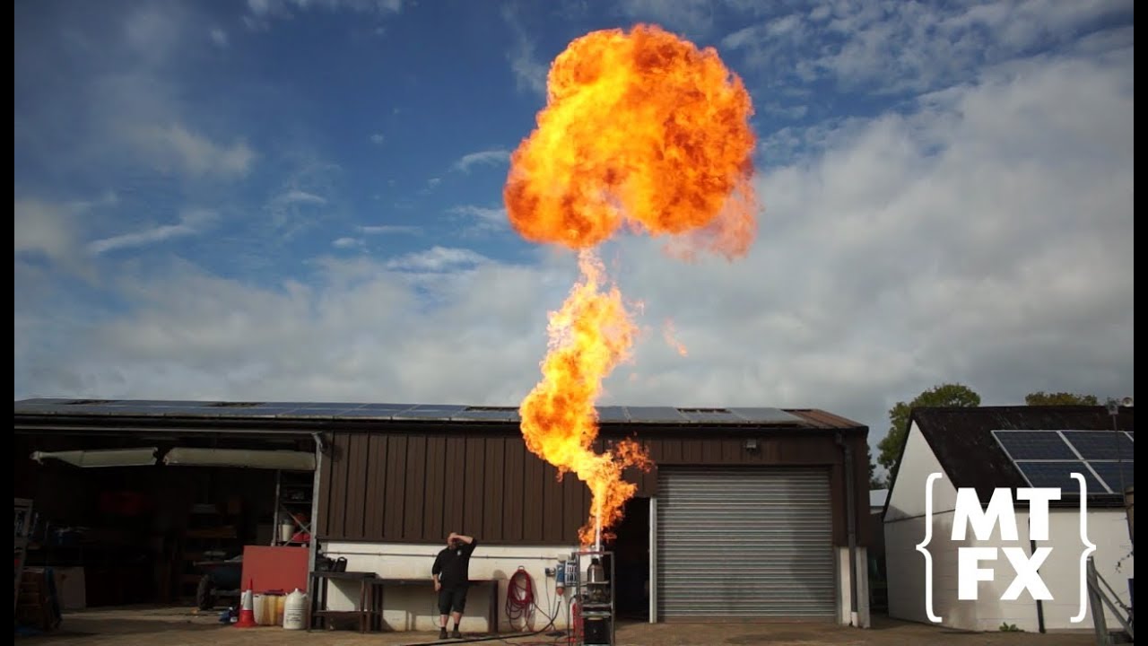 Big Flame "Volcano" Test - MTFX Test Field