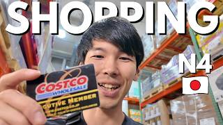 Shopping at Costco in Japan! 🛒 Easy Japanese Listening N4