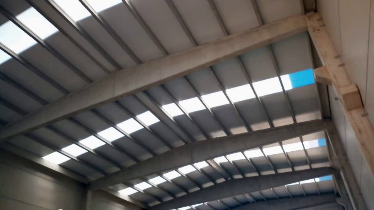 Construcción cubierta nave industrial- EASYNOVA