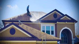 Owner Couldn't Believe That His Roof Looks BRAND-NEW! (Soft-Wash Roof Cleaning) screenshot 3