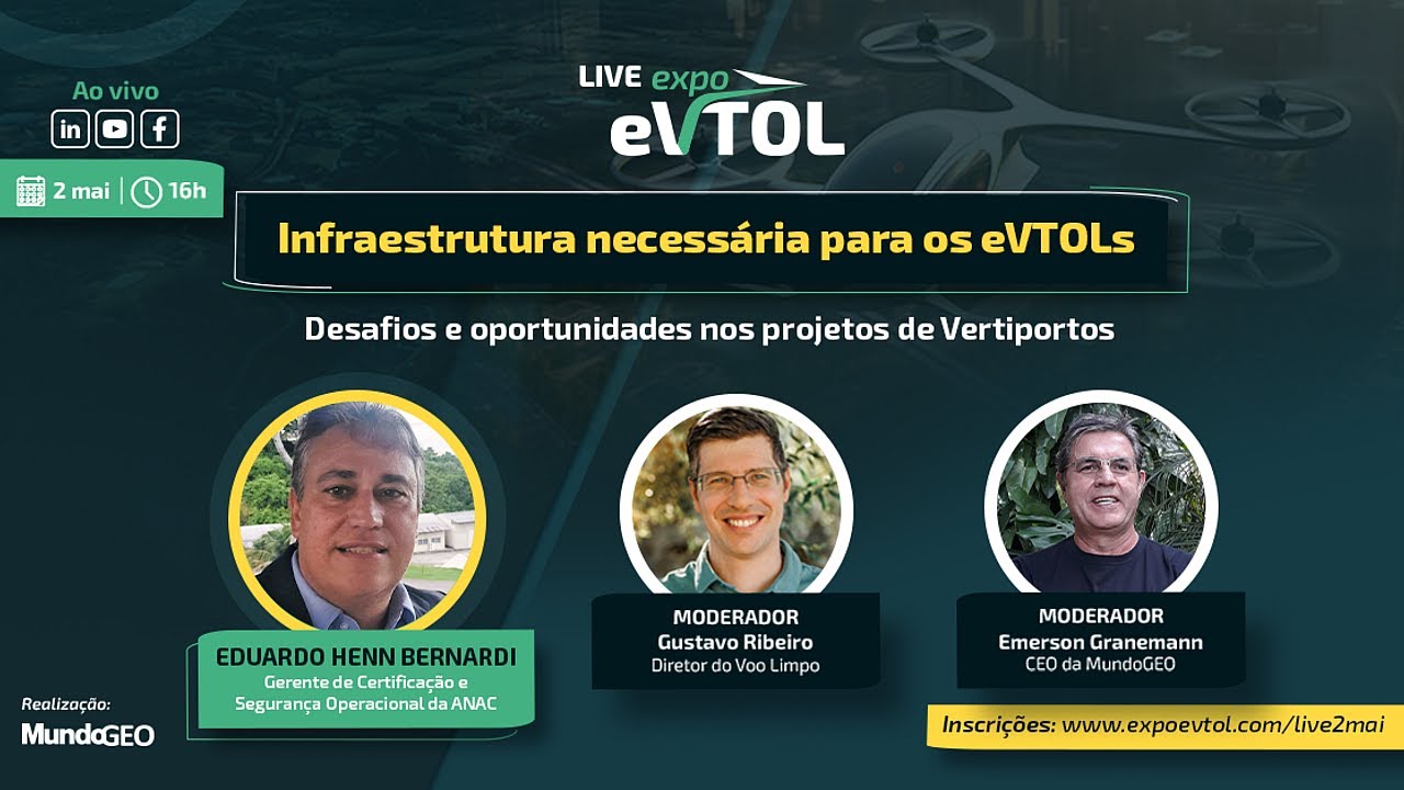 Infraestrutura necessária para os eVTOLs