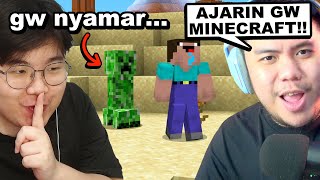 Youtuber Ini Mau Diajarin Minecraft, Tapi Gw Malah Prank Dia Sampe Stress …