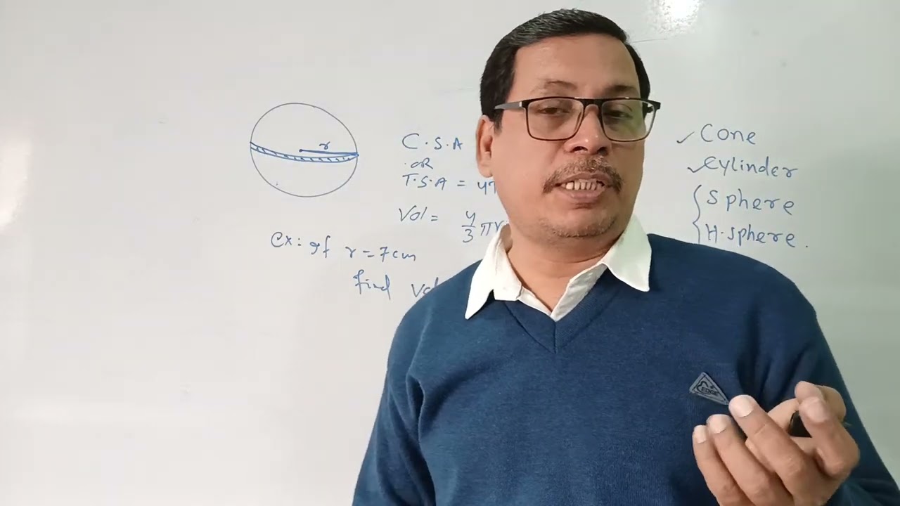 SPHEAR SURFACE AREA AND VOLUME 