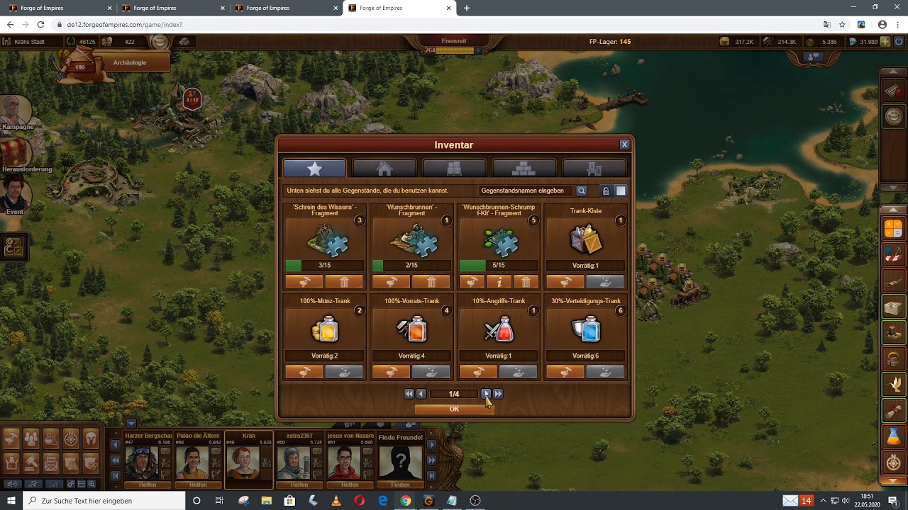 FoE Archeologie Event, Ergebnis - YouTube