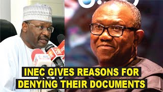 Peter Obi Court Evidence: INEC Gives Laughable Reasons For Objection & Denying CTCs, Full Analysis