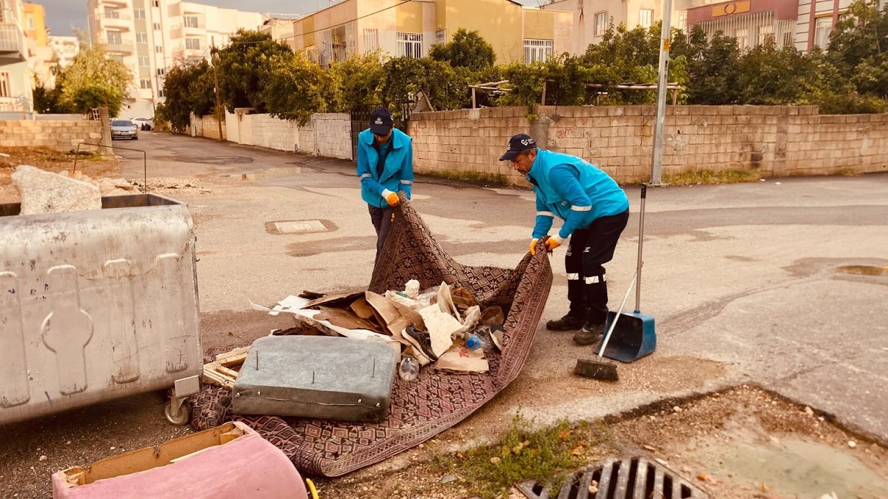 Adıyaman’da 245 personel ve 54 araçla, günlük ortalama 240 ton evsel atık toplanıyor