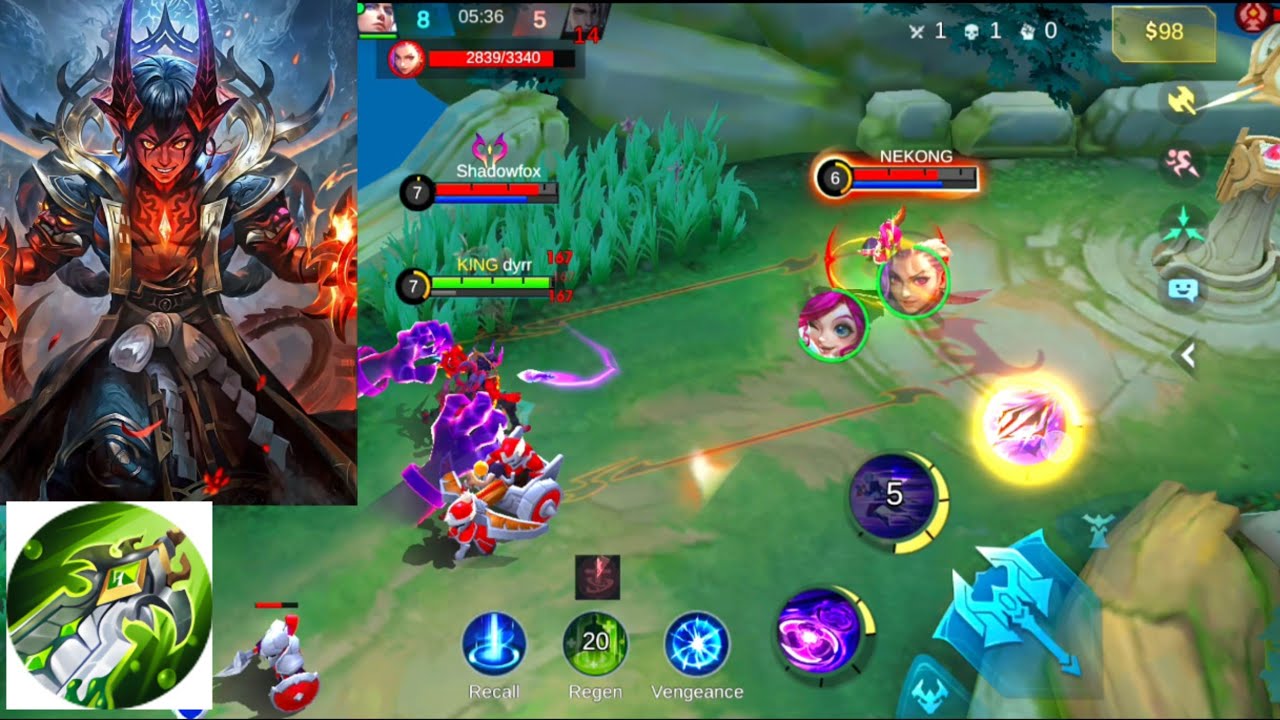  Best fighter in Mobile Legends 