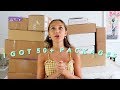 ALL THE PR PACKAGES I GOT WHEN I WAS AWAY (pr unboxing haul + giveaway)