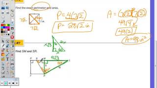 Information Math 10H Day 3 Lesson - Quadrilaterals Guide