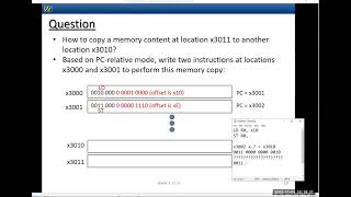 Celebrity Copying memory content with LC-3 Assembly PC-relative Mode Profile