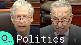 McConnell, Schumer Blame Each Other for Lack of Covid Stimulus Deal