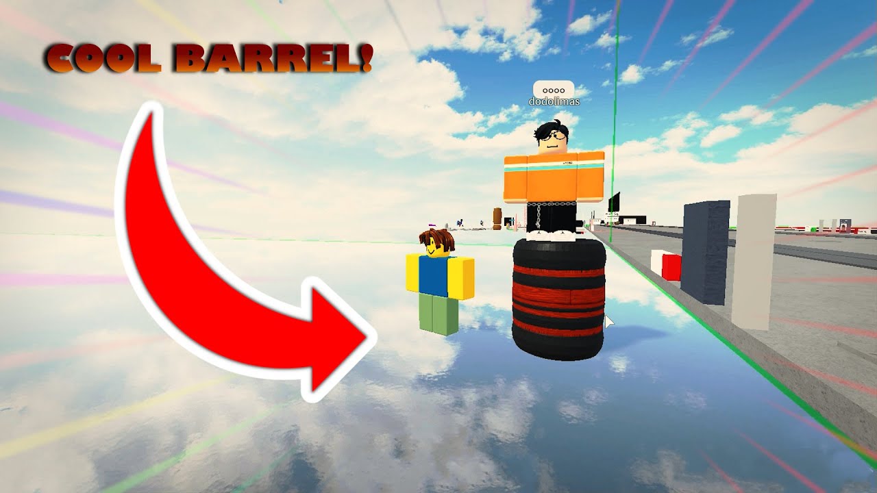 How to make a COOL barrel in Obby Creator! Roblox superJ YouTube