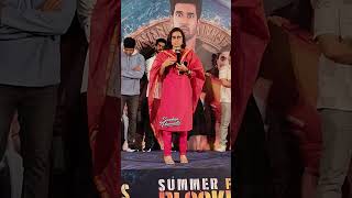 Beautiful Director Manasa sharma Speech 💥🤩 #rakasamovie #shorts #tollywoodactress #viralshorts
