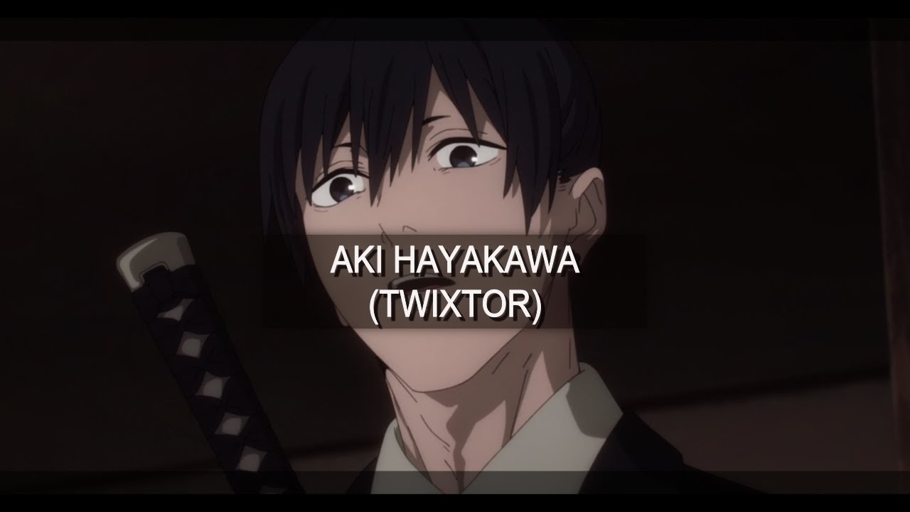 4k] Aki Hayakawa Twixtor Clips (Chainsaw Man Episode 4) 